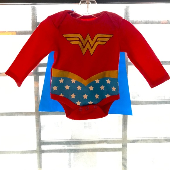 Wonder Woman onesie. Two available for twins! - Picture 3 of 7